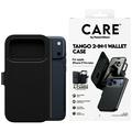 Capa para carteira 2 em 1 PanzerGlass Care Tango para iPhone 17 Pro Max - Compatível com MagSafe - Preto