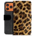 Bolsa tipo Carteira - iPhone 17 Pro Max - Leopardo