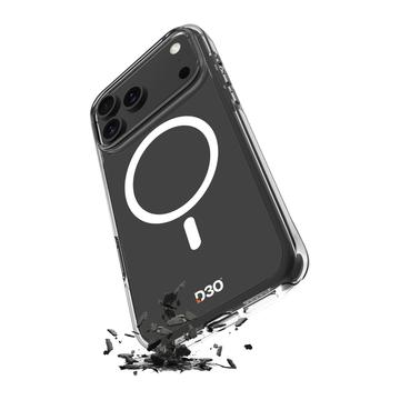 Capa híbrida para iPhone 17 Pro Max Puro Impact Clear D3O - Compatível com MagSafe - Transparente