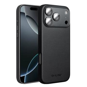 Capa MagSafe para iPhone 17 Pro Max Qialino Premium - Preto