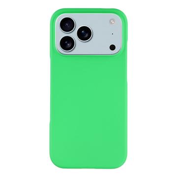 Capa Plastico com Borracha para iPhone 17 Pro Max - Verde