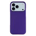 Capa Plastico com Borracha para iPhone 17 Pro Max - Roxo