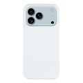 Capa Plastico com Borracha para iPhone 17 Pro Max - Branco