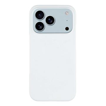 Capa Plastico com Borracha para iPhone 17 Pro Max - Branco