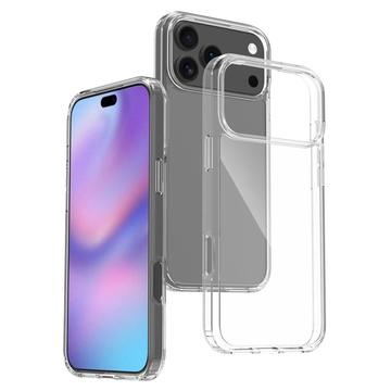 Capa Híbrida Resistente a Riscos para iPhone 17 Pro Max - Transparente
