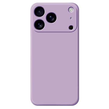 Capa de silicone à prova de choque para iPhone 17 Pro Max - Roxo