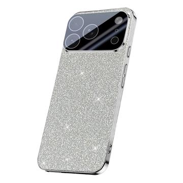 Capa híbrida brilhante para iPhone 17 Pro Max - Prata