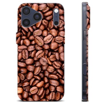Capa de TPU - iPhone 17 Pro Max - Grãos de Café