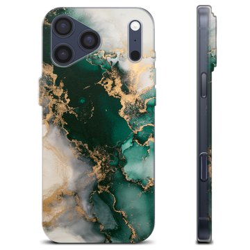 Capa de TPU - iPhone 17 Pro Max - Mármore Jade