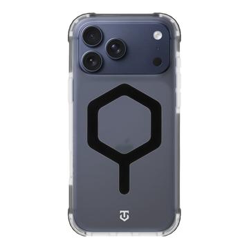 Capa Tactical MagForce Hexagon para iPhone 17 Pro Max - Compatível com MagSafe - Preto / Transparente