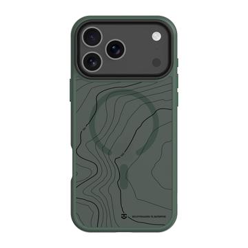Capa híbrida para iPhone 17 Pro Max Tactical MagForce Hyperstealth Sika - Compatível com MagSafe - Verde floresta