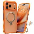 Capa MagSafe para iPhone 17 Pro Max Torras Ostand Q3 Air - Laranja