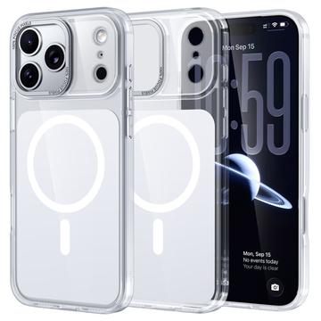 Capa híbrida bicolor para iPhone 17 Pro Max - Compatível com MagSafe - Branco