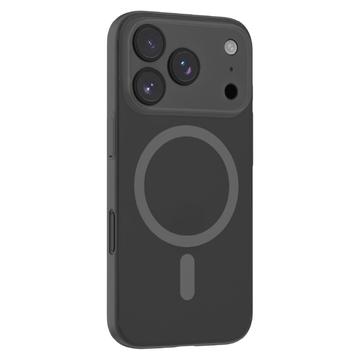 Capa para iPhone 17 Pro Momax CaseForm Lite MagSafe - Preto transparente