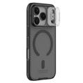 Capa Híbrida Nillkin CamShield Pro Magnetic para iPhone 17 Pro - Preto translúcido