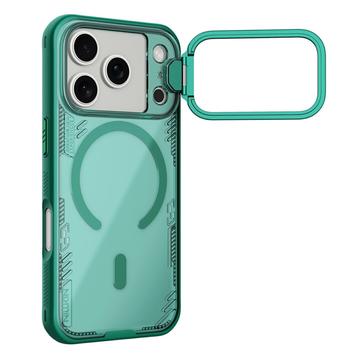 Capa magnética Nillkin IceBlade Prop para iPhone 17 Pro - Compatível com MagSafe, tampa com lente deslizante - Verde