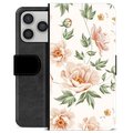 Bolsa tipo Carteira - iPhone 17 Pro - Floral