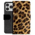 Bolsa tipo Carteira - iPhone 17 Pro - Leopardo