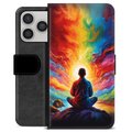 Bolsa tipo Carteira - iPhone 17 Pro - Meditação