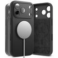 Capa Ringke Liquid Silicone MagSafe para iPhone 17 Pro - Preto