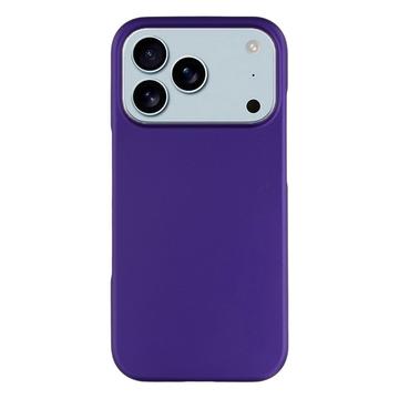 Capa Plastico com Borracha para iPhone 17 Pro - Roxo