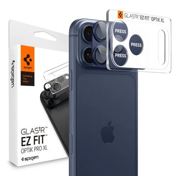 Protetor de lente de câmara para iPhone 17 Pro Spigen Glas.tR Ez Fit Optik Pro XL - Azul