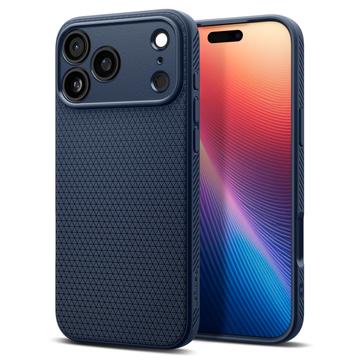 Capa TPU Spigen Liquid Air para iPhone 17 Pro - Azul-marinho