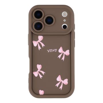 Capa TPU elegante à prova de choque para iPhone 17 Pro com rebordos elevados