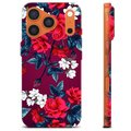 Capa de TPU - iPhone 17 Pro - Flores Vintage