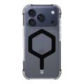 Capa Tactical MagForce Hexagon para iPhone 17 Pro - Compatível com MagSafe - Preto / Transparente