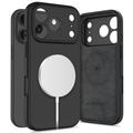 Capa de silicone líquida iPhone 17 Pro Tech-Protect - Compatível com MagSafe - Preto