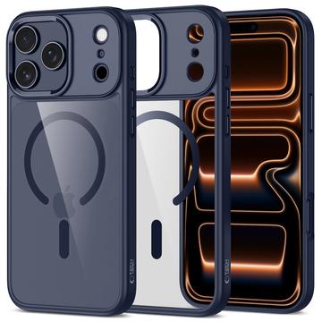 Capa Magmat Tech-Protect para iPhone 17 Pro - Compatível com MagSafe - Azul profundo / Transparente