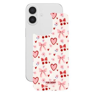 iPhone 17 Placa posterior MagSafe de troca rápida - Cereja Rosa