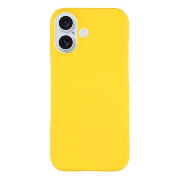 Capa Plastico com Borracha para iPhone 17 - Amarelo