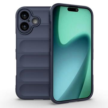 Capa de TPU Rugged para iPhone 17 - Azul Escuro