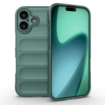 Capa de TPU Rugged para iPhone 17 - Verde