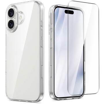 Capa de TPU com Protetor Ecrã Saii 2-em-1 para iPhone 17