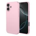 Capa de silicone à prova de choque para iPhone 17 - Cor-de-Rosa