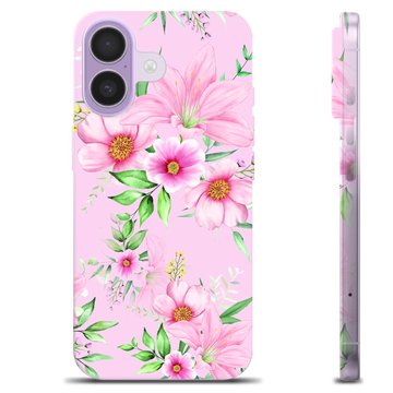 Capa de TPU - iPhone 17 - Flores em Aquarela