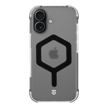 Capa Tactical MagForce Hexagon para iPhone 17 - Compatível com MagSafe - Preto / Transparente