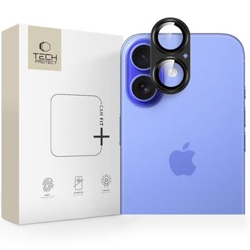 Protetor da lente da câmara iPhone 17 Tech-Protect Camfull Fit+ - Preto