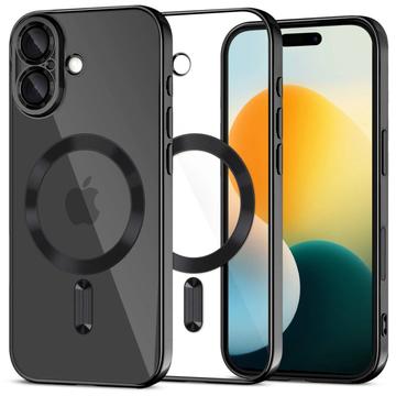 Capa MagFlex para iPhone 17 Tech-Protect - Compatível com MagSafe - Transparente / Preto