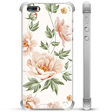 Capa Híbrida para iPhone 5/5S/SE - Floral
