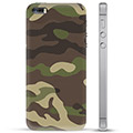Capa de TPU para iPhone 5/5S/SE - Camuflagem