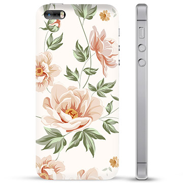 Capa de TPU para iPhone 5/5S/SE - Floral