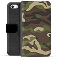 Bolsa tipo Carteira para iPhone 5/5S/SE - Camuflagem