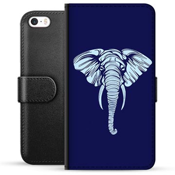 Bolsa tipo Carteira para iPhone 5/5S/SE - Elefante