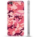 Capa de TPU para iPhone 5/5S/SE  - Camuflagem Rosa