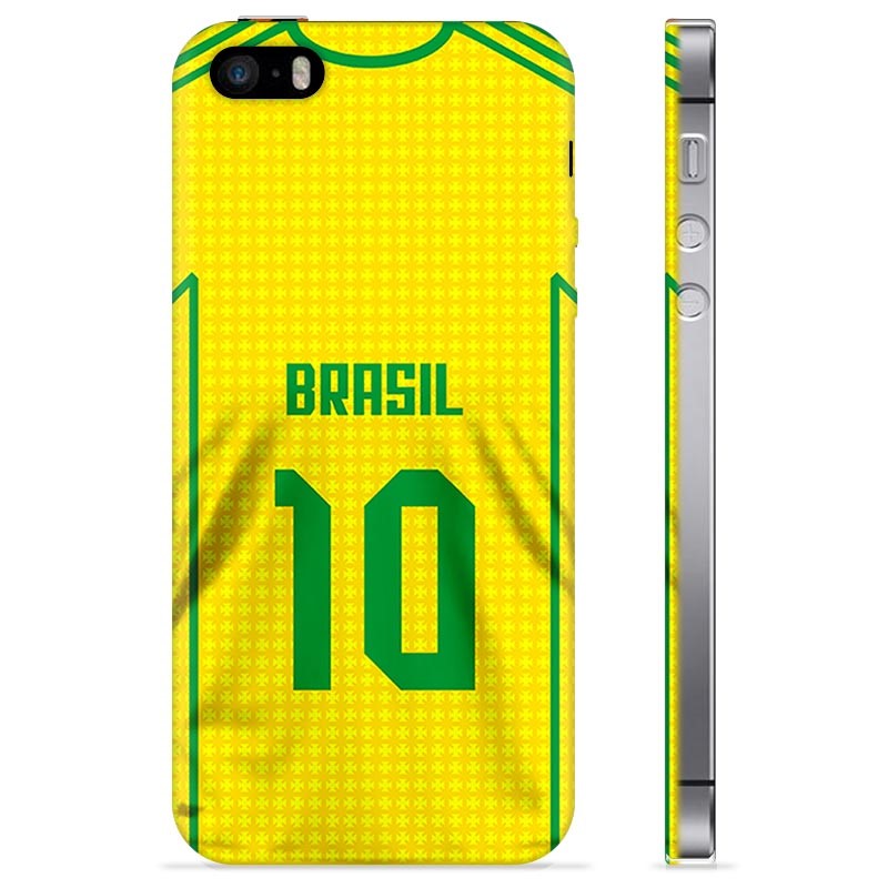 Capa de TPU - iPhone 5/5S/SE - Brasil