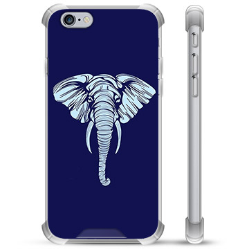 Capa Híbrida para iPhone 6 / 6S - Elefante